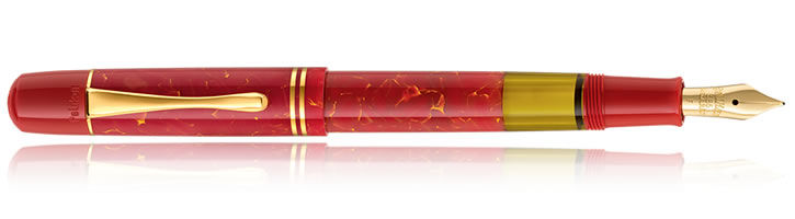 Pelikan M101N Bright Red Fountain Pens