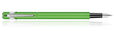 Caran dAche 849 Fountain Pens in Fluorescent Green