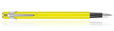 Caran dAche 849 Fountain Pens in Fluorescent Yellow