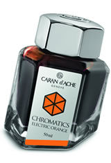Electric Orange Caran dAche Chromatics (50ml) Fountain Pen Ink