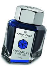 Idyllic Blue Caran dAche Chromatics (50ml) Fountain Pen Ink