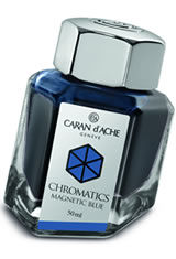Magnetic Blue Caran dAche Chromatics (50ml) Fountain Pen Ink