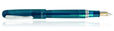 Taccia Spectrum Fountain Pens in Forest Green
