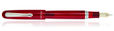 Taccia Spectrum Fountain Pens in Merlot Red