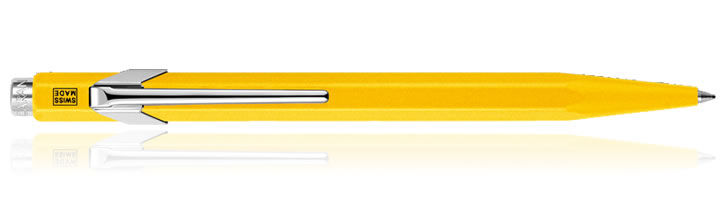 Yellow Caran dAche 849 Classic Ballpoint Pens