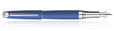 Caran dAche Leman Fountain Pens in Blue Night Matte