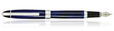 Conklin Victory Fountain Pens in Royal Blue