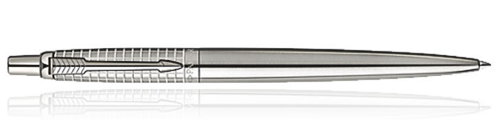 Classic Stainless Steel Chiselled Parker Jotter Ballpoint Pens