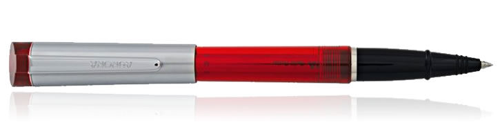 Red Transparent Aurora Kappa Rollerball Pens