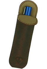 Rawhide Brown Dee Charles Designs Single Sleeve Pen Carrying Cases