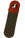 Dee Charles Designs Single Sleeve Pen Carrying Cases in Rawhide Orange