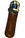 Dee Charles Designs Single Sleeve Pen Carrying Cases in Saddle Black