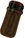 Dee Charles Designs Double Sleeve Pen Carrying Cases in Saddle Orange