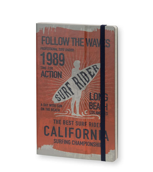 Stifflexible Vintage Surfing Medium Memo Books & Notebooks