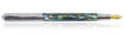 3952 Abalone Shell Fountain Pens in Abalone Shell Silver