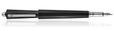 Giuliano Mazzuoli Moka Fountain Pens in Black Aluminum