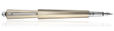Giuliano Mazzuoli Moka Fountain Pens in Ivory Aluminum