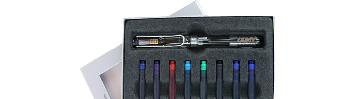Vista Lamy Gift Set - Ink Cartridges & Safari Fountain Pens