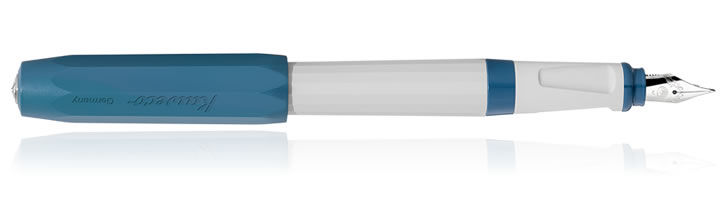 Kaweco Perkeo Calligraphy Fountain Pen Set - Blue - The Goulet Pen