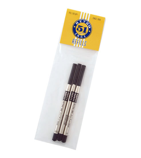 Retro 51 Easy Flow 9000 Ballpoint Pen Refills