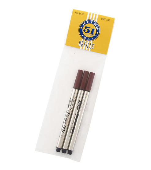 Retro 51 Tornado Short Rollerball Pen Refills