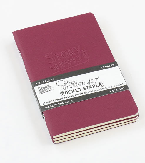 Pocket Staple] Notebooks – Story Supply Co.