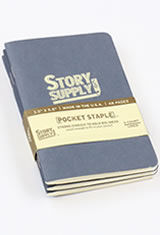 Story Supply Co Pocket Staple (3pk) Memo & Notebooks