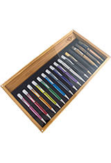 Retro 51 Bamboo 16 Pen Rests & Display Cases