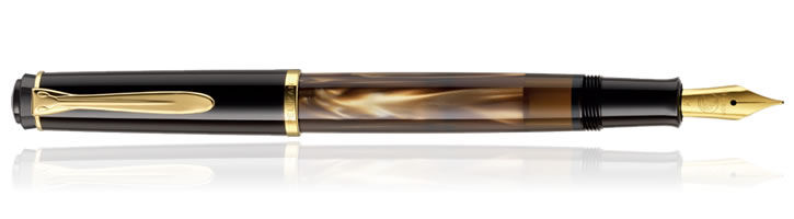 Pelikan M200 Brown Marbled  Fountain Pens