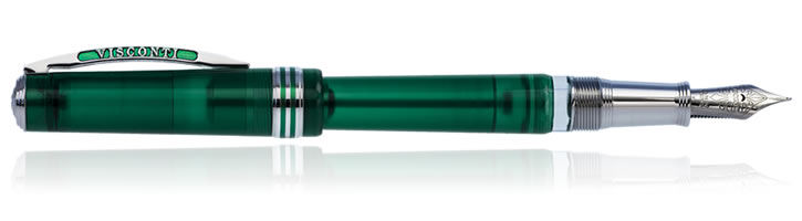Visconti Teal Northern Lights Fountain Pens