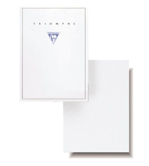 Clairefontaine Triomphe Notebook White A5 - Blank