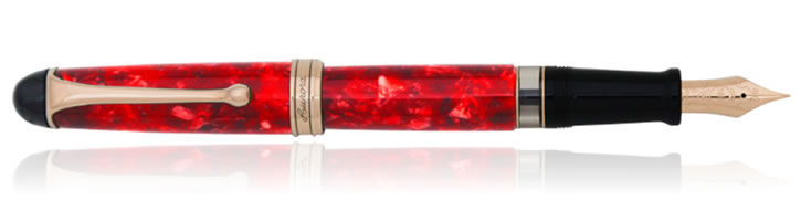 Red Aurora 88 Marte Limited Edition Fountain Pens