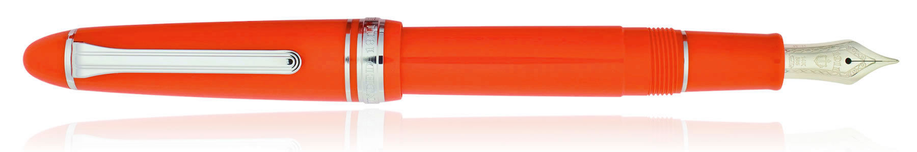 セーラー万年筆1911  Tangerine 細字F Sailor 1911 Standard Royal Tangerine Fountain Pens