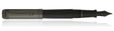 Aurora Talentum Full Black Fountain Pens in Full Metal Black