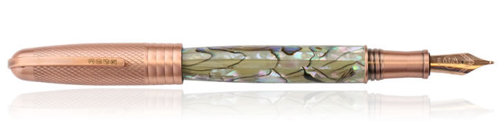 Abalone Rose Gold 3952 GO-01 Fountain Pens