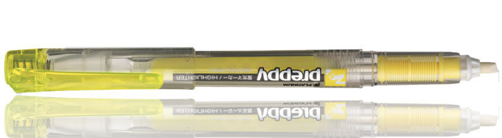 Yellow Platinum Preppy Highlighter Fountain Pens
