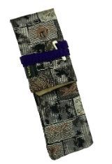 Nishijin Mosaic Taccia Kimono Wrap Single Pen Carrying Cases