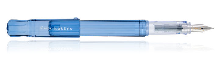 Translucent Blue Pilot Kakuno Fountain Pens
