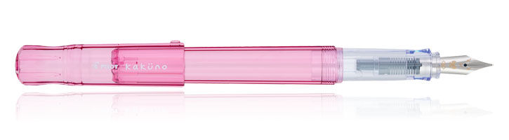Translucent Pink Pilot Kakuno Fountain Pens