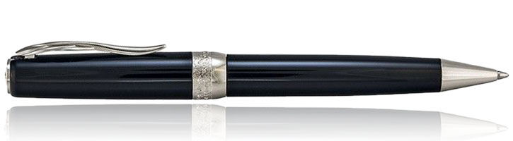 Black Stone Pineider La Grande Bellezza Gemstone Ballpoint Pens