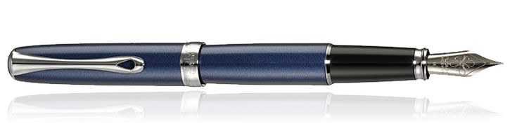 Midnight Blue Diplomat Excellence A2 Fountain Pens