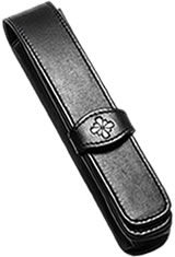 Black Diplomat Single Leather Pen Carrying Cases