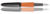 Diplomat Aero Fountain Pens in Black Orange