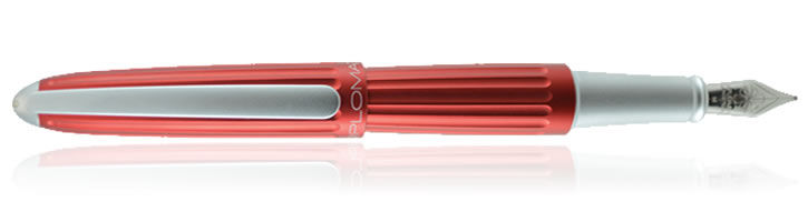 Red Diplomat Aero Fountain Pens