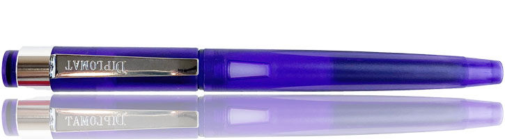 Demo Purple Diplomat Magnum Fountain Pens