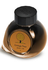 Ginkgo Tree & Golden Leaves Colorverse Wisdom of Trees(65ml + 15ml) Fountain Pen Ink