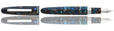 Esterbrook Estie Oversized Fountain Pens in Nouveau Blue/Palladium