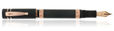 Nettuno 1911 Fountain Pens in Black Sands Rose Gold