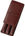 Girologio Triple Top Flap Pen Carrying Cases in Vintage Brown
