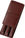 Girologio Triple Top Flap Pen Carrying Cases in Vintage Brown